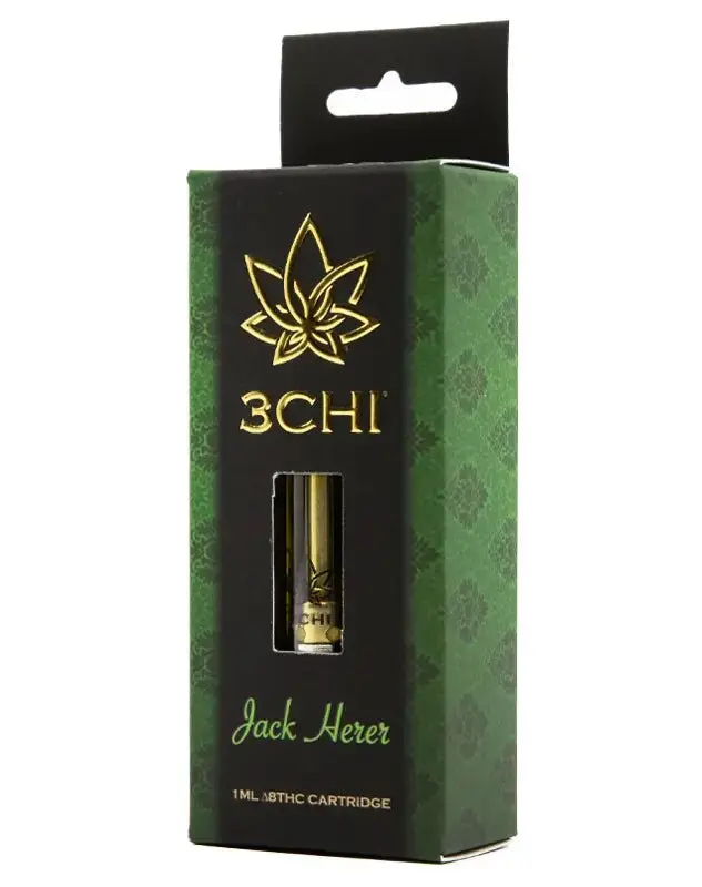 3Chi Delta 8 Jack Herer Vape Cart 1