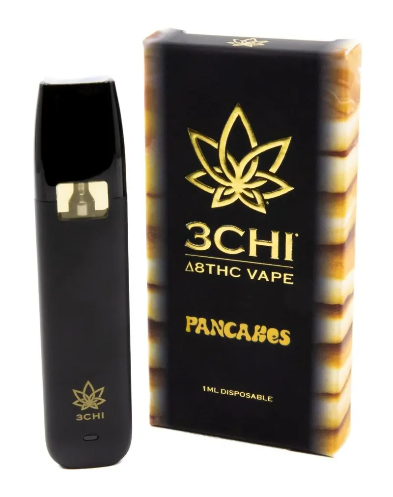 3Chi Delta 8 Pancakes Disposable Vape 1