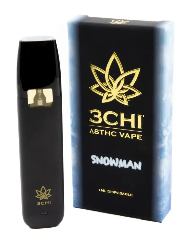3Chi Delta 8 Snowman Disposable Vape 1