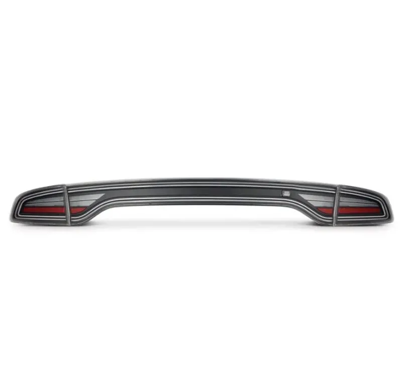 Alpharex 15-23 Dodge Charger Nova-Series Led Tail Lights - Black 1