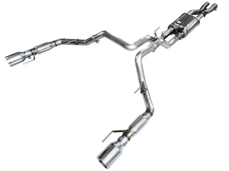 Awe Gen 3 Raptor Switchpath Exhaust  - Chrome Silver Tips 1