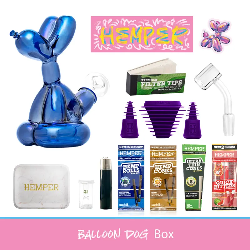 Balloon Dog Bong Box 1