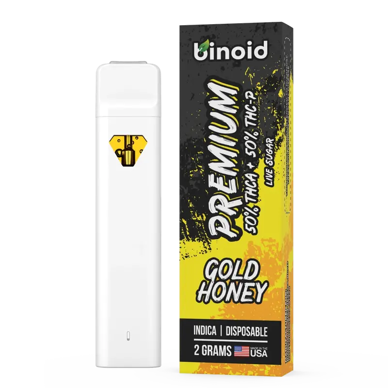 Binoid Thca + Thcp Gold Honey Disposable Vape 1