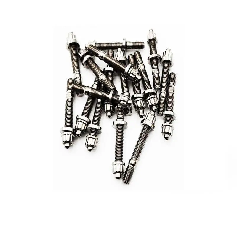 Blox Racing Xtreme Titanium Intake/Exhaust Manifold Studs Raw 55Mm 7-Piece Kit 1