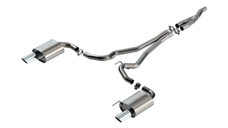 Borla 2024 Ford Mustang 2.3L Ecoboost 2.50 S-Type Catback Exhaust - Non-Active 1