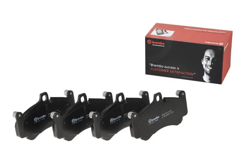Brembo 12-13 Audi Tt Rs Quattro Front Premium Nao Ceramic Oe Equivalent Pad 1