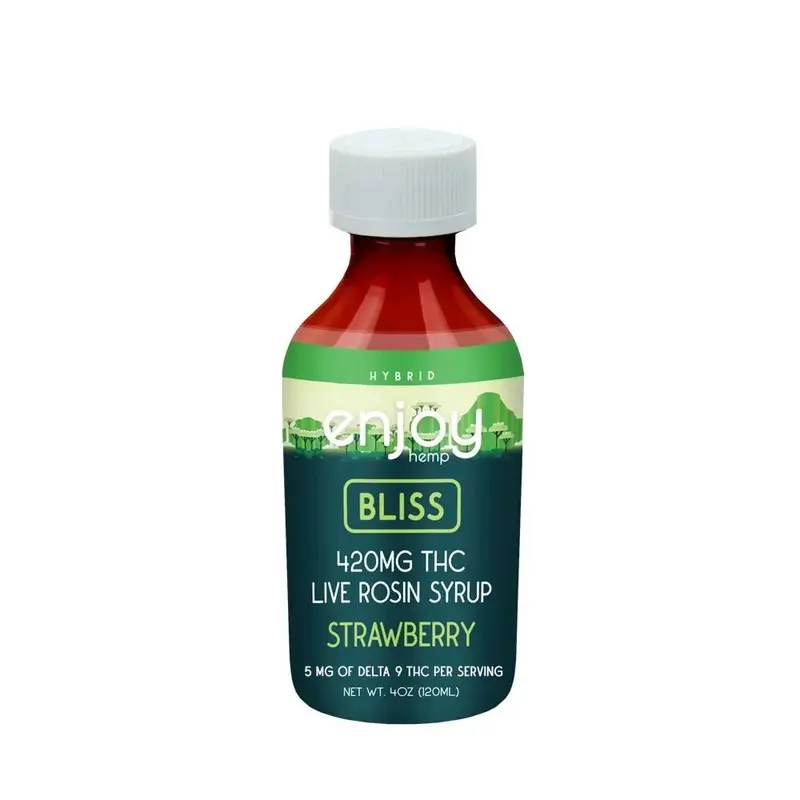 Enjoy Hemp Delta 9 Strawberry Thc Syrup 1