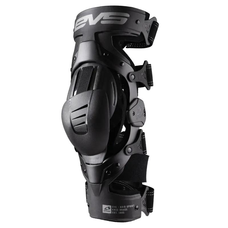 Evs Axis Sport Knee Brace Black/Black/Grey - Xl/Left 1