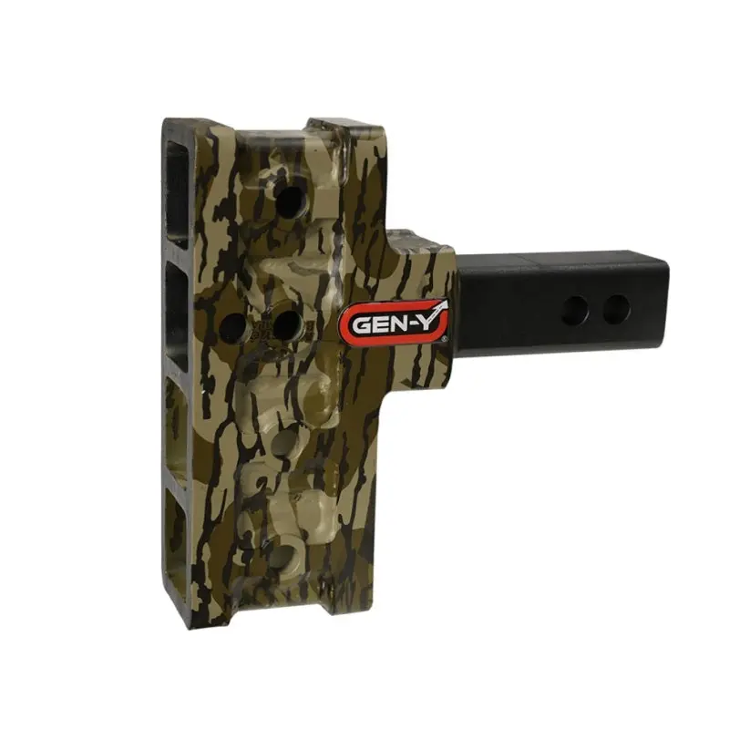 Gen-Y Mega Duty 2In Shank 5In Offset Drop 1.5K Tw 10K (Hitch Only) - Mossy Oak 1