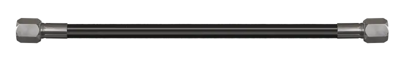 Goodridge 17In Universal Oil Line Assembly W/Black Fittings 1