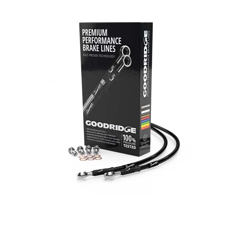 Goodridge 95-98 Yamaha Xjr1200 95-98 Clutch Black Clutch Lines 1