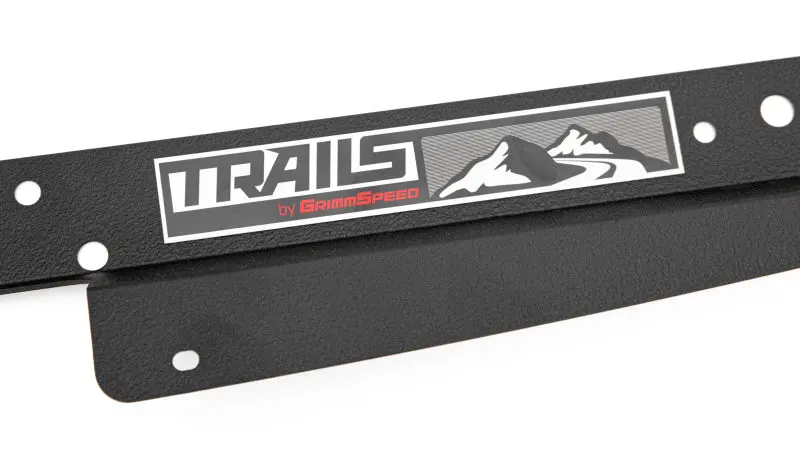Grimmspeed 13-17 Subaru Crosstrek Trails Radiator Shroud - Black 1