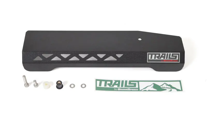 Grimmspeed 2020+ Subaru Outback (Naturally Aspirated) Trails Pulley Cover - Black 1