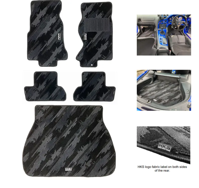 Hks Floor Mats Fd3s Full Set Oct Rhd 1