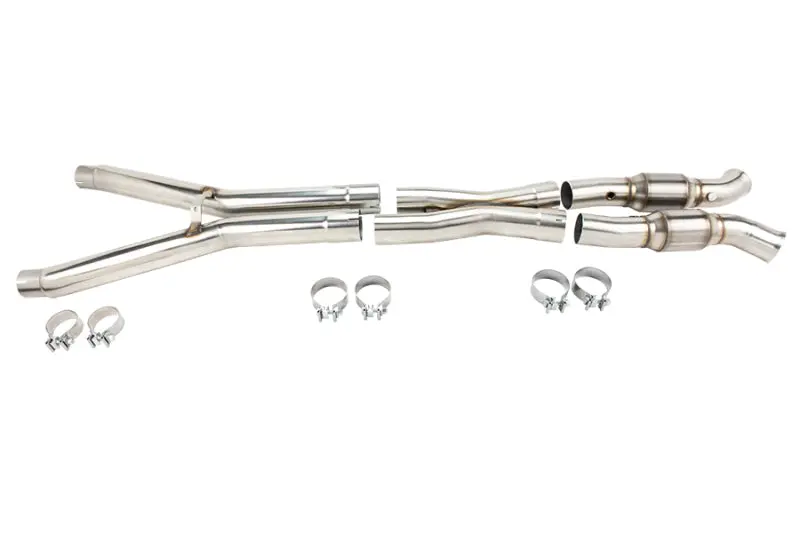Kooks 09-13 Chevrolet Corvette C6 Ls2/Ls3 6.0L/6.2L 3In X 3In Catted Ss X-Pipe Conn To 2.5In Oem Exh 1