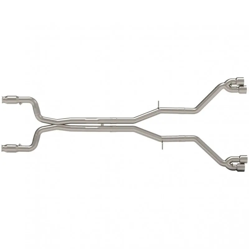 Kooks 16+ Chevy Camaro Ss 6.2L 3In Catted Muff Delete Full Exhaust W/Quad Tips (Use W/Kooks Headers) 1