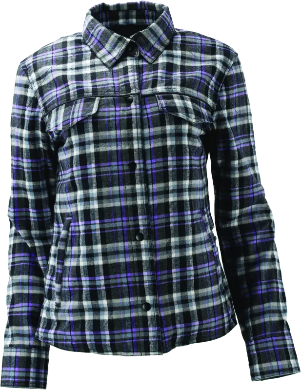Kuryakyn Leather By River Road Cameo Flannel Moto Shirt Womens - 2Xl 1
