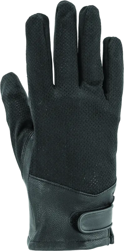 Kuryakyn Leather By River Road Pecos Leather Mesh Gloves Black - 2Xl 1