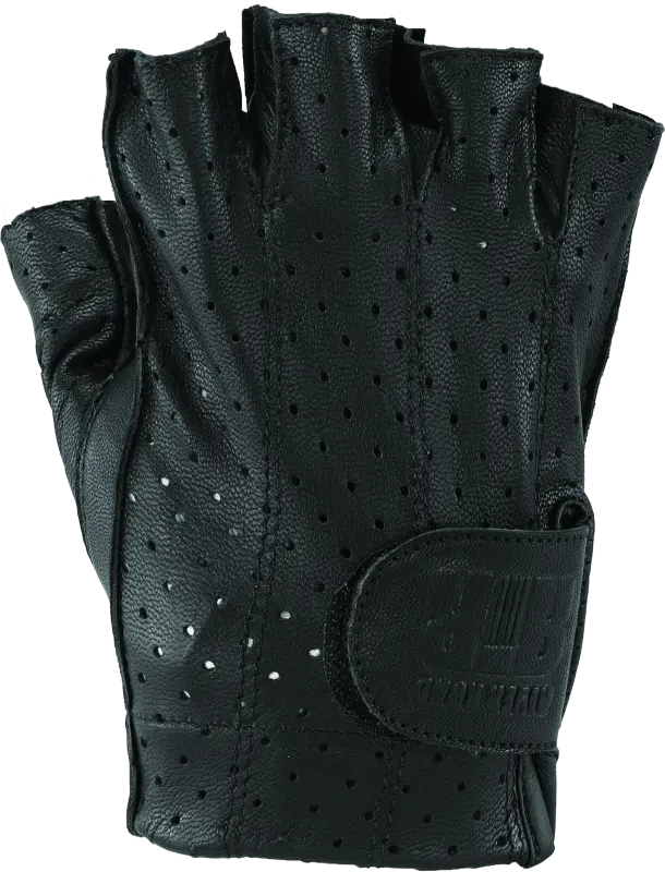 Kuryakyn Leather By River Road Tucson Shorty Gloves Black - Xl 1