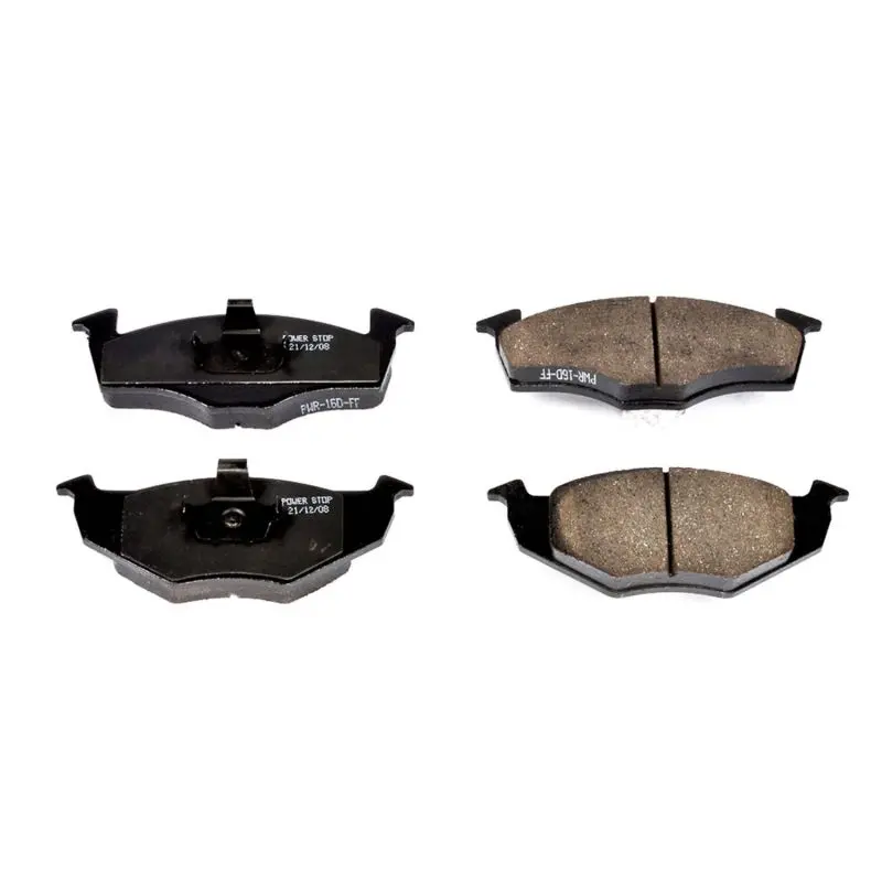 Power Stop 95-98 Volkswagen Golf Front Z16 Evo Ceramic Brake Pad 1