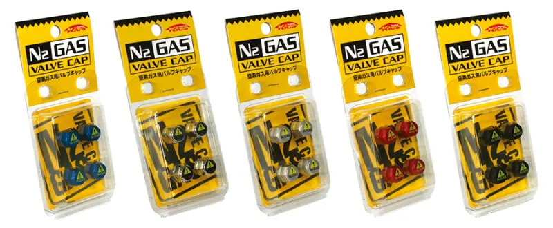 Project Kics N2 Gas Valve Cap - Red 1