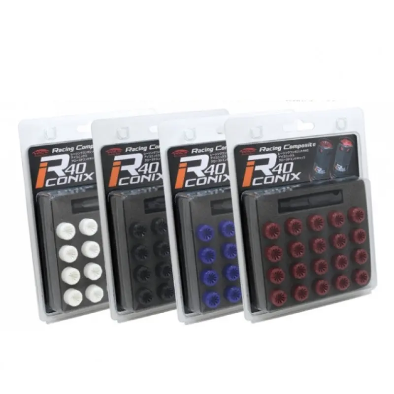 Project Kics R40 Iconix End Caps (White) - 20 Pcs 1