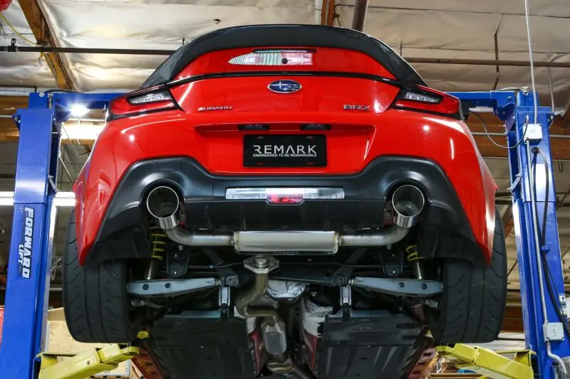 Remark 22+ Subaru Brz/Toyota Gr86 Axle-Back Exhaust - Stainless Single Wall Tips 1