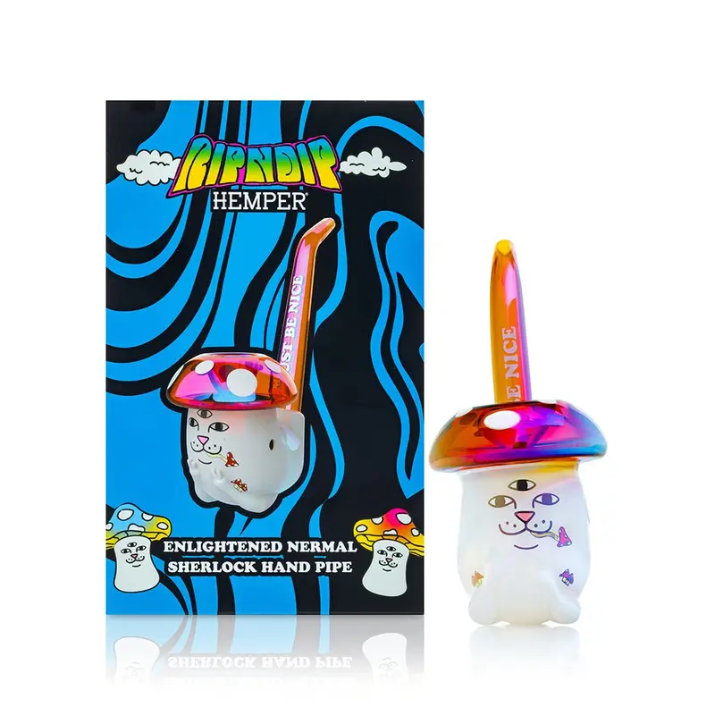 Ripndip X Hemper - Enlightened Nermal Sherlock Pipe 1