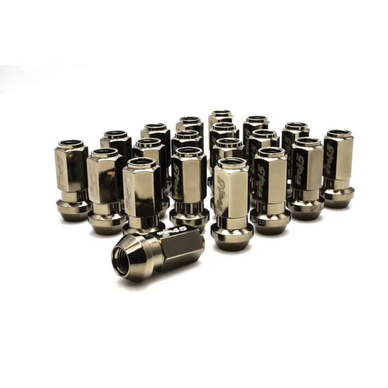 Wheel Mate Muteki Tr45 Open End Lug Nuts - Titanium Finish - 12X1.50 - 45Mm 1