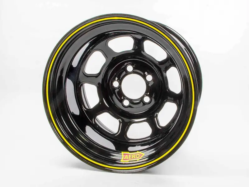 Aero Race Wheels 58-105020 15X10-Inch Black Off-Road Wheel – 2-Inch Backspace, 5.00-Inch Centerbore 1