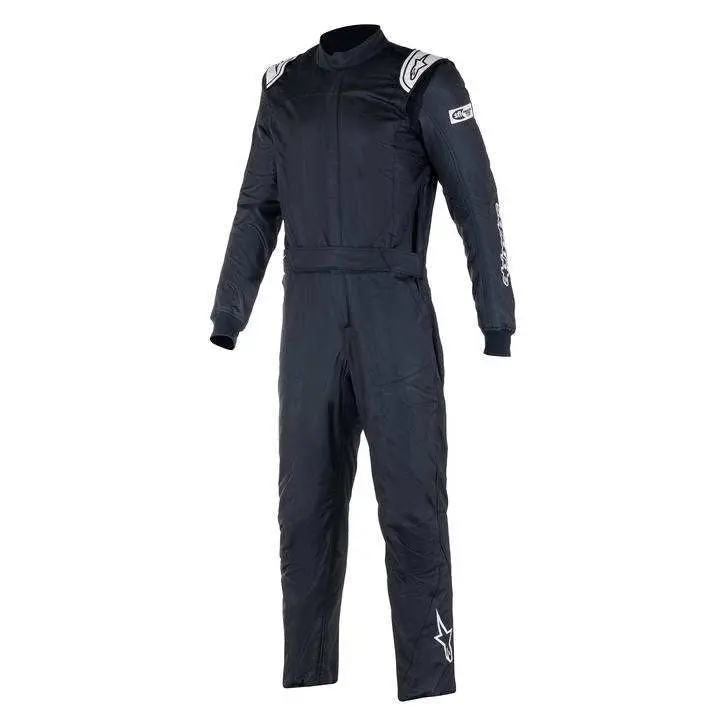 Alpinestars Atom Racing Suit – Black, Large Size, Fia 8856-2000 Certified 1