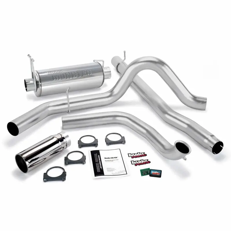 Banks Power Git-Kit – Single-Exit Exhaust System With Chrome Tip For 1999–2003 Ford 7.3L Diesel 1