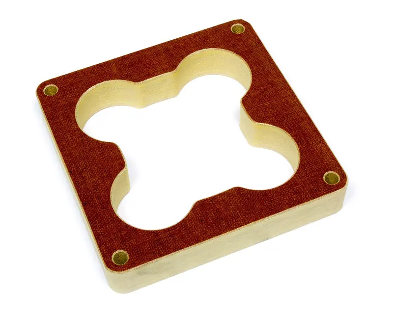 Dart Phenolic Carburetor Spacer – 1-Inch Thick, 4500 Flange Style 1