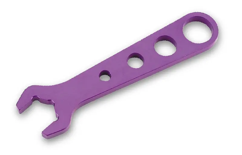 Earl’S Hex Hose End Wrench – 1-Inch Size, -10An Nut Compatibility, Purple Anodized 1