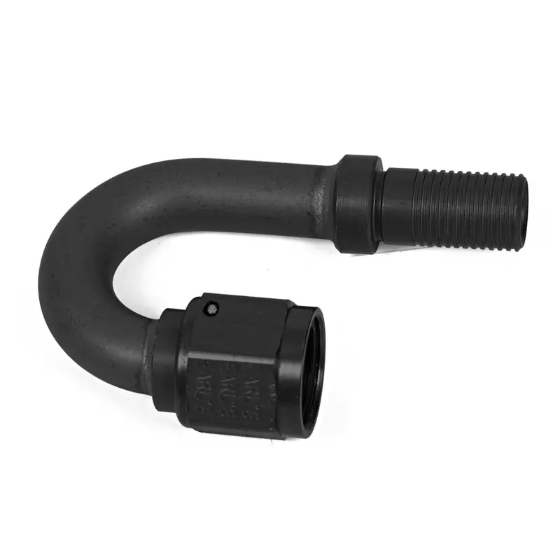 Earl'S Performance 678012Erl Ultra-Flex 180° An Hose Fitting – Crimp-On Style 1