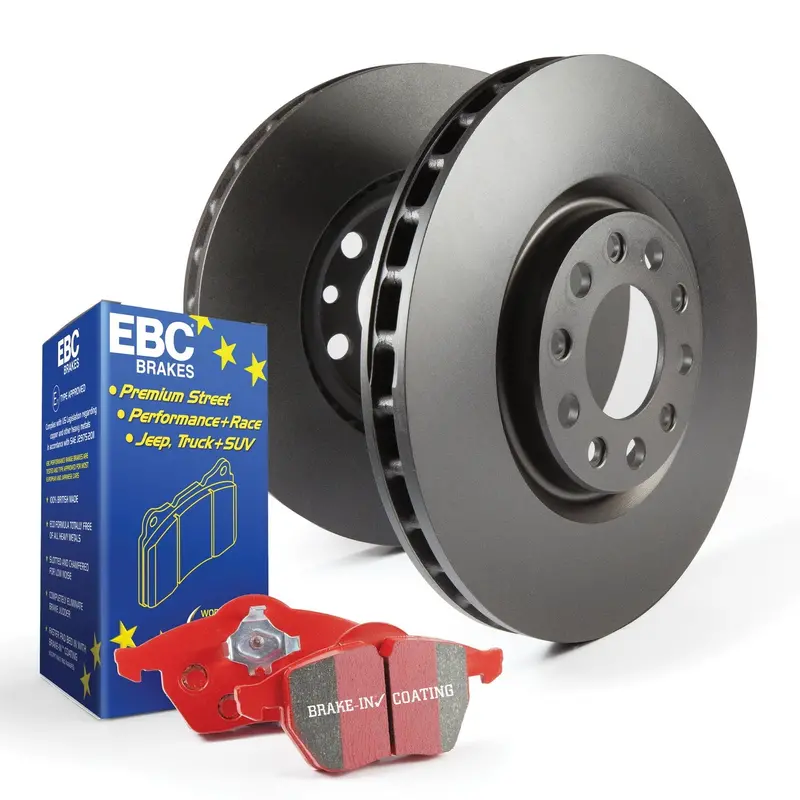 Ebc S12Kf1112 Redstuff Performance Brake Kit With Rk Series Rotors 1