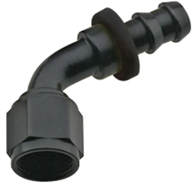 Fragola 206016-Bl Push-Lock Hose Fitting – -16 An, 60° Black 1