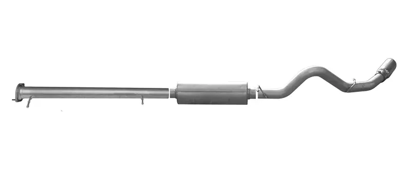 Gibson 616515 Stainless Steel Cat-Back Exhaust System – Single Exit 1