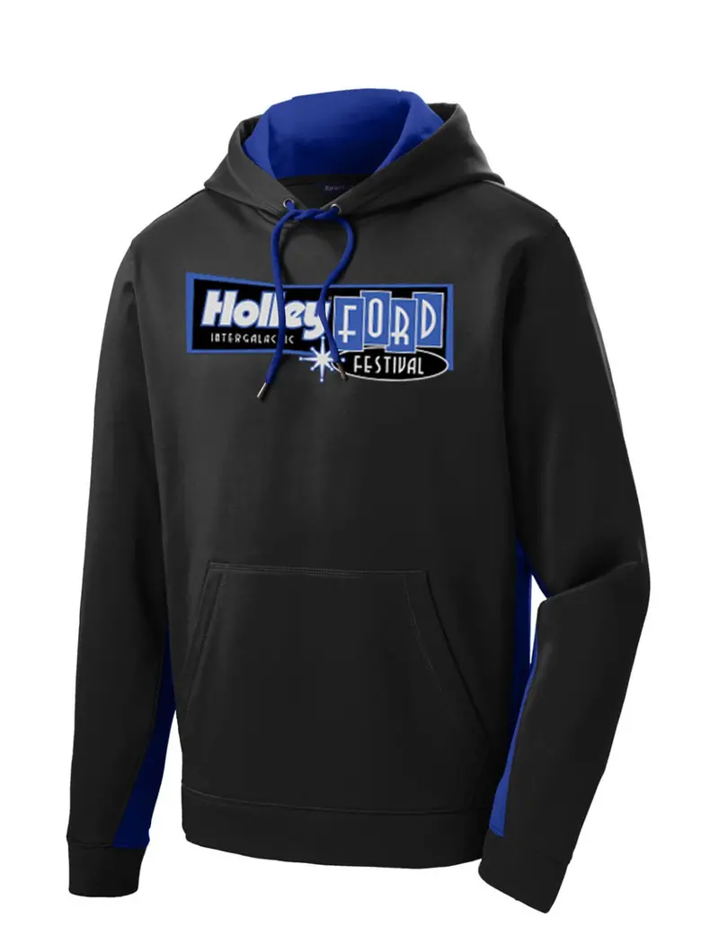 Holley 10277-3Xhol Ford Fest Long-Sleeve Hoodie — Black/True Royal, Xxxl 1