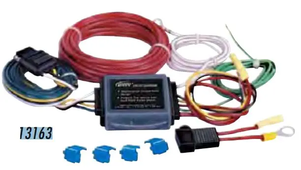 Husky Towing 72-Inch Battery Power Adapter – Includes Wiring, Fuse, And Splice Kit 1