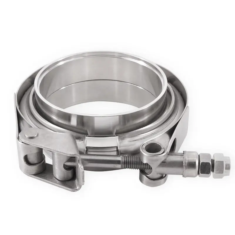 Mishimoto Mmclamp-Vs-175 Stainless Steel V-Band Clamp With Flanges – 1.75-Inch (44.45Mm) Diameter 1
