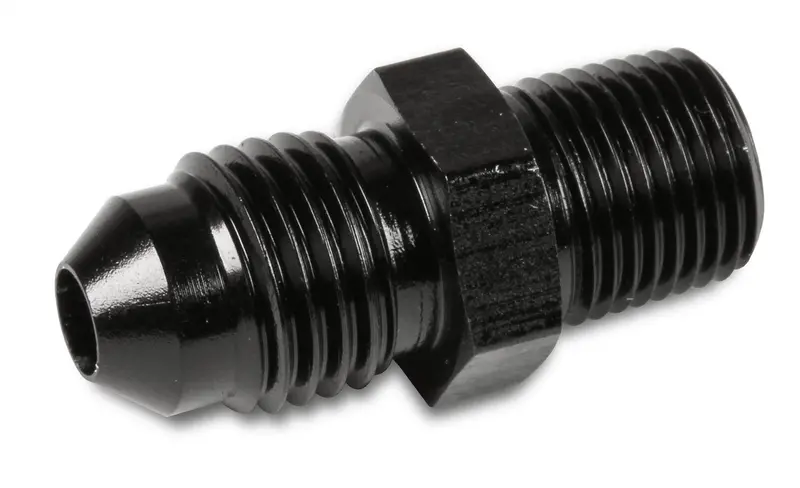 Nos 17962Nos Black Anodized 2024 Aluminum Adapter: 4An Flare To 1/8" Npt 1