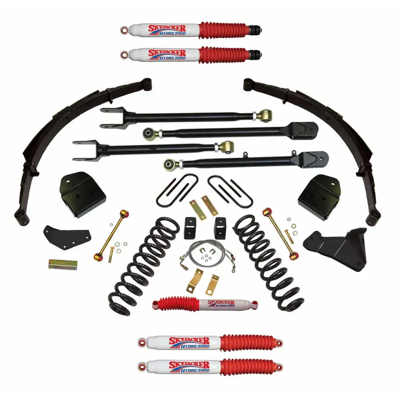 Skyjacker 4-Inch 4-Link Suspension Lift Kit With Shocks For 2008–2010 Ford F-350 Super Duty 1