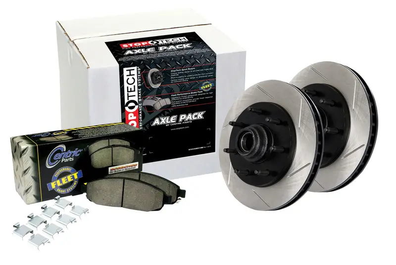 Stoptech Slotted Rear Truck Axle Pack Model 970.66502 1