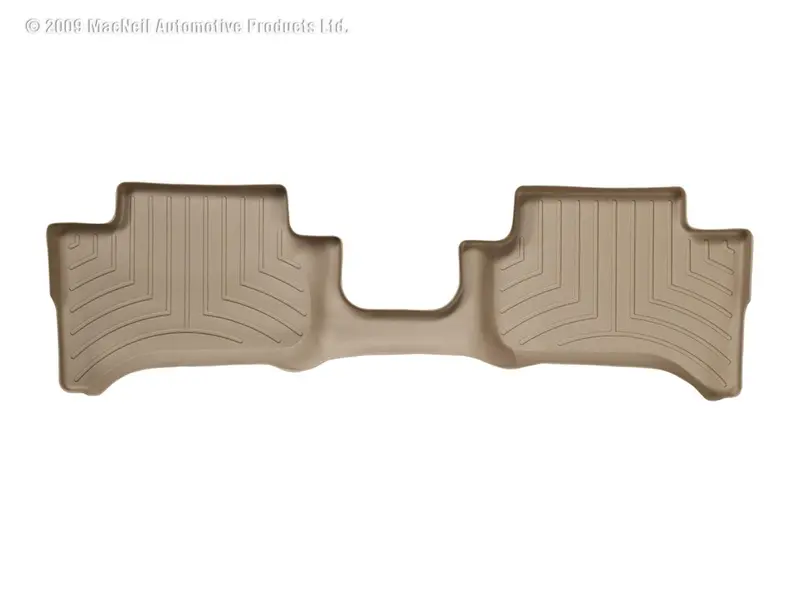 Weathertech Digitalfit Floor Liners – Second-Row Tan Interior Protection (450082) 1